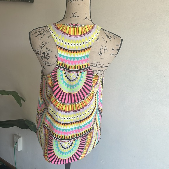 Mara Hoffman Aztec Print Colorful Tank Top Size Small - Picture 9 of 11